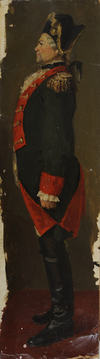 А.А.Кузнецов. Допрос Салавата. Этюд к картине. 1953. Башкирский государственный художественный музей имени М.В. Нестерова.