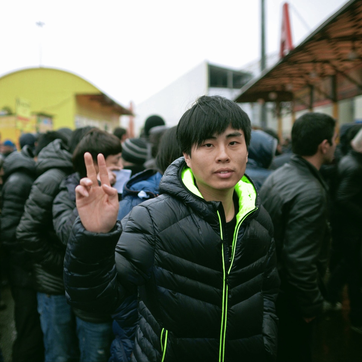 Из открытых источников в интернете. Приезжие в России.