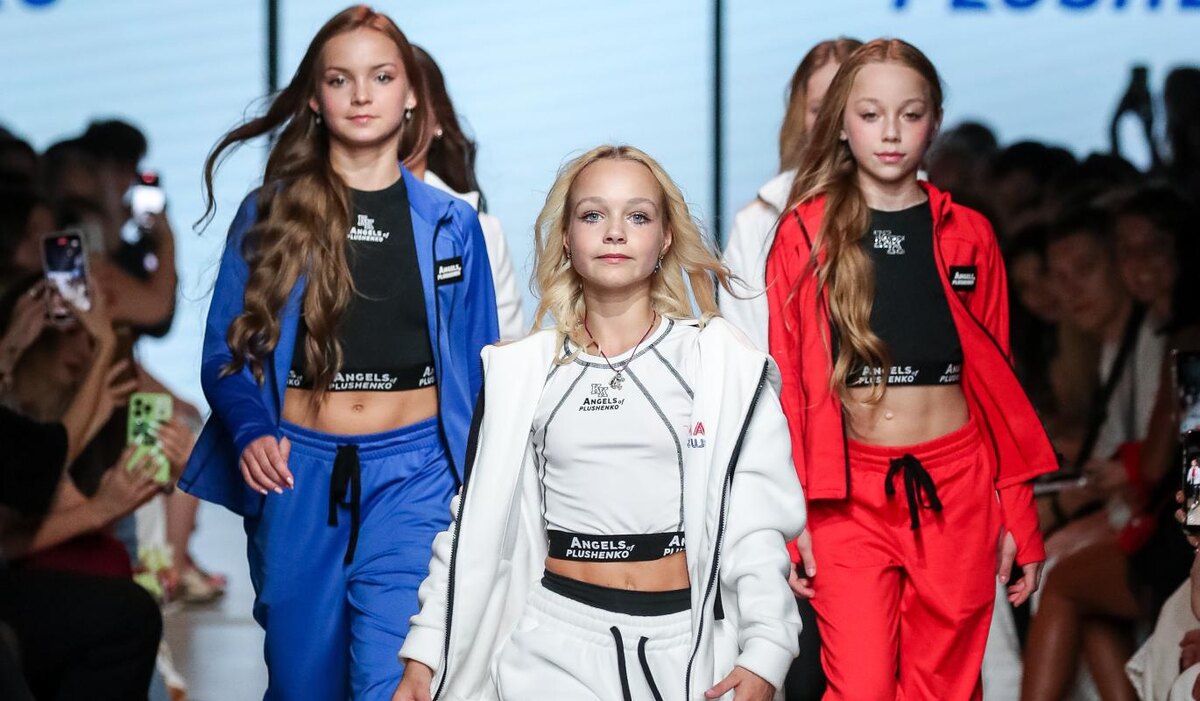     KATEE’S KIDS и "Ангелы Плющенко" представили коллекцию на Московской неделе моды