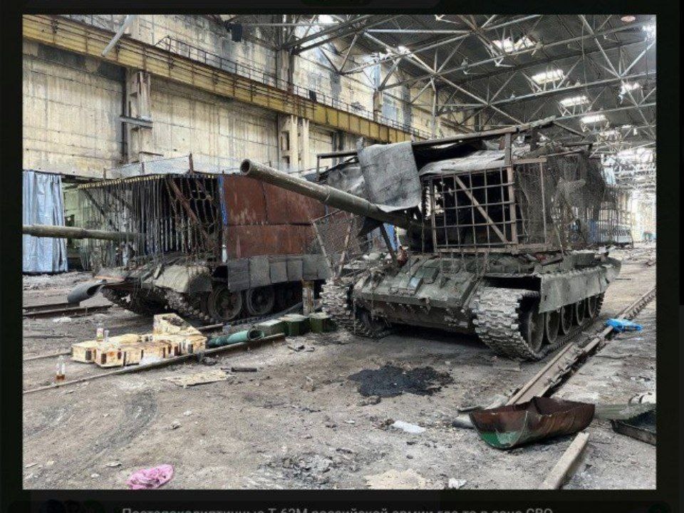    Модернизированные танки. Скриншот: телеграм-канал "Военный Осведомитель"