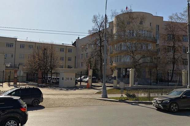    Здание СИЗО №1 на улице Репина в Екатеринбурге. Фото: сервис «Яндекс.Карты»