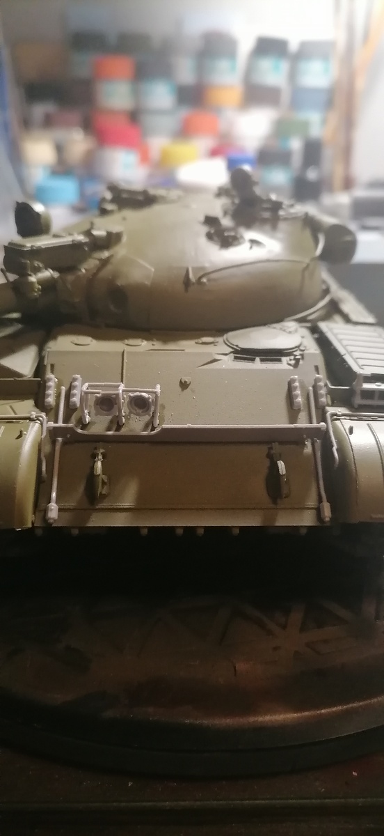 Перед на сухую. 