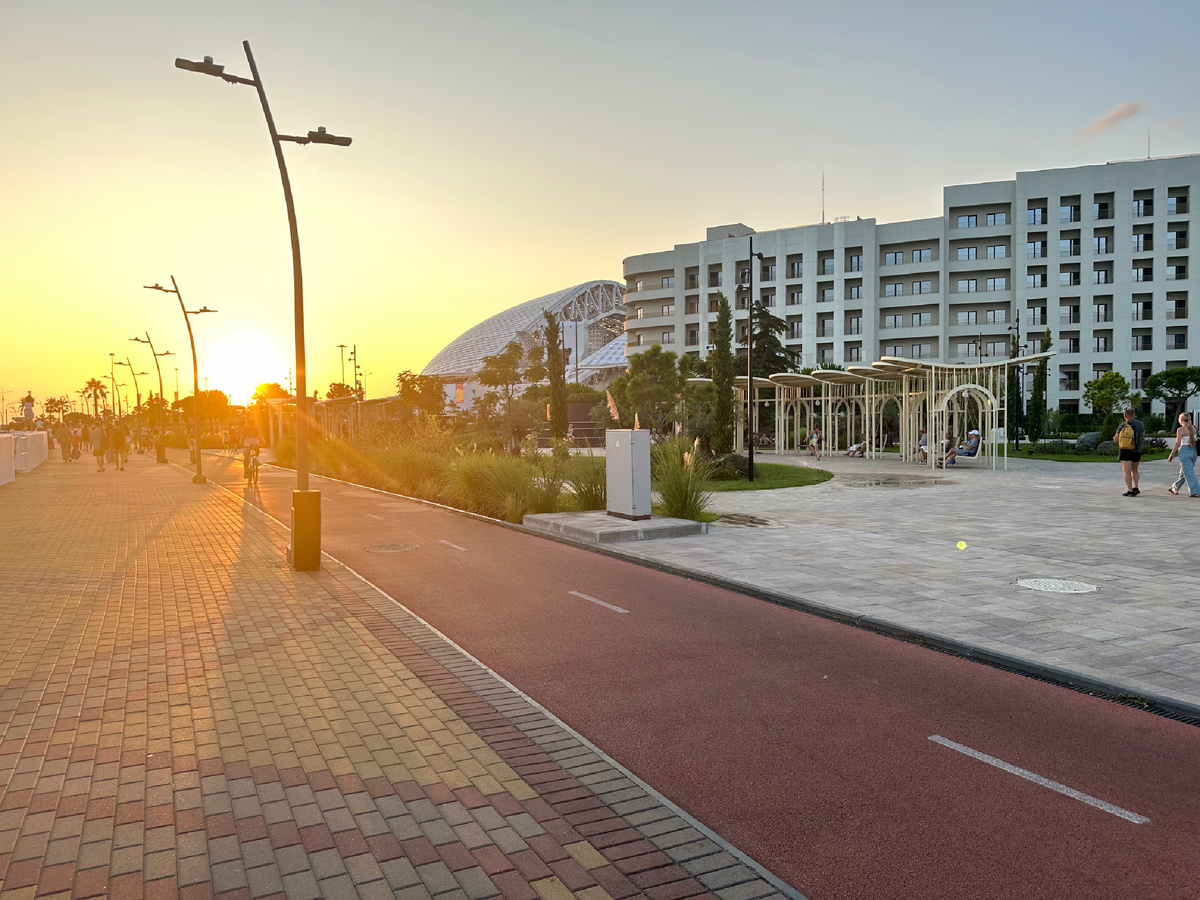 Имеретинская набережная. Фото автора 