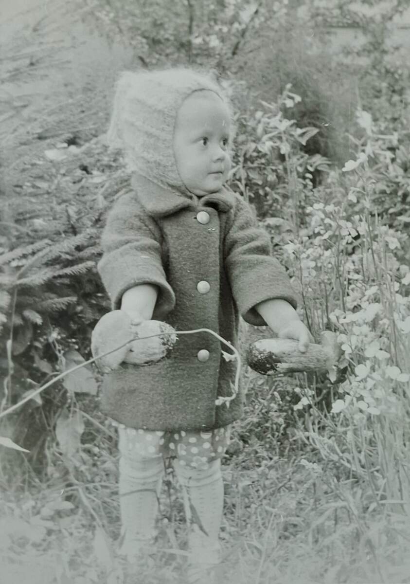 Я и грибы. Август 1974