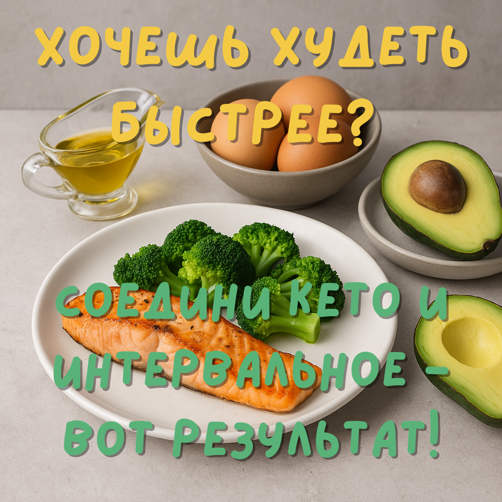 Кето и интервальное голодание работают по отдельности. Но вместе они дают максимально быстрый и лёгкий результат. Почему так - мой честный опыт.