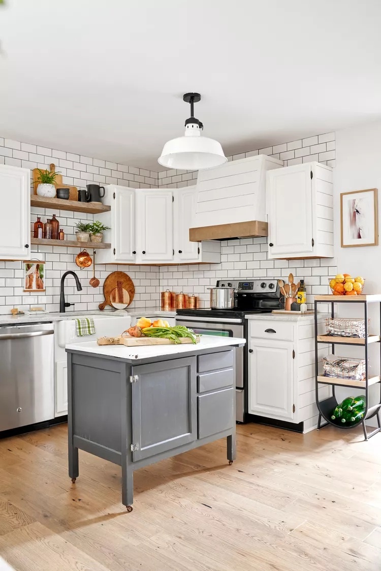 Маленькие кухонные острова тоже возможны