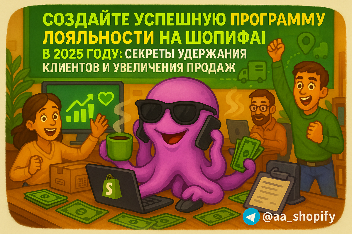    Создайте успешную программу лояльности на Шопифай в 2025 году: секреты удержания клиентов и увеличения продаж aa_ecom