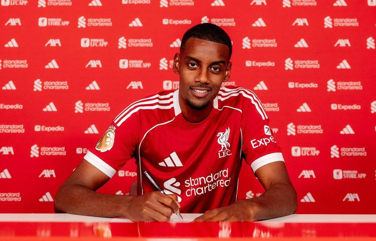 Александр Исак - суперновичок "Ливепуля". Фото: соцсети