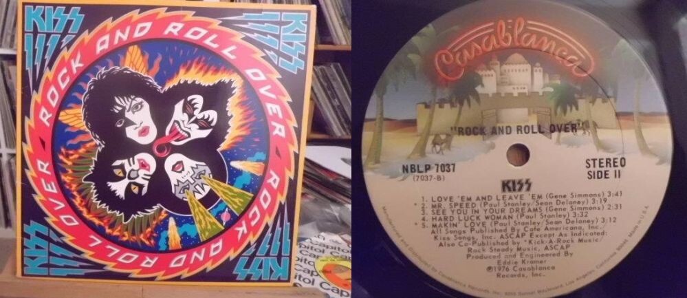 Альбом Kiss Rock and Roll Over