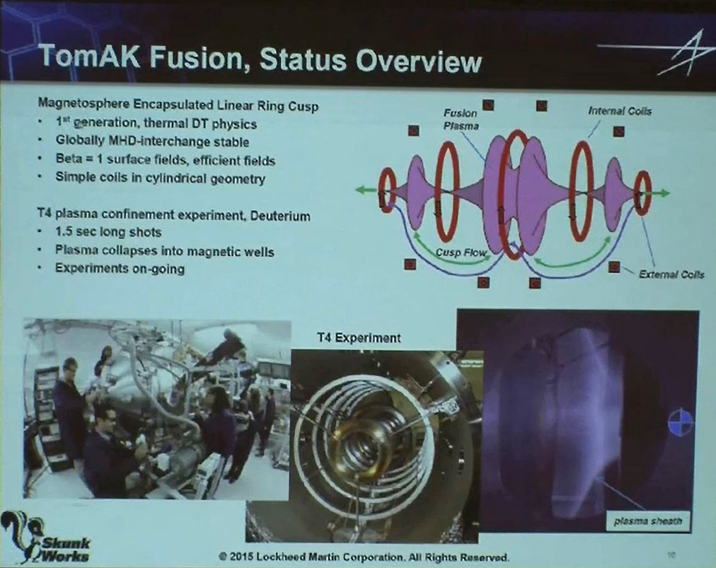Часть сверхпроводящих катушек находится внутри реактора (источник: Томас Макгая)