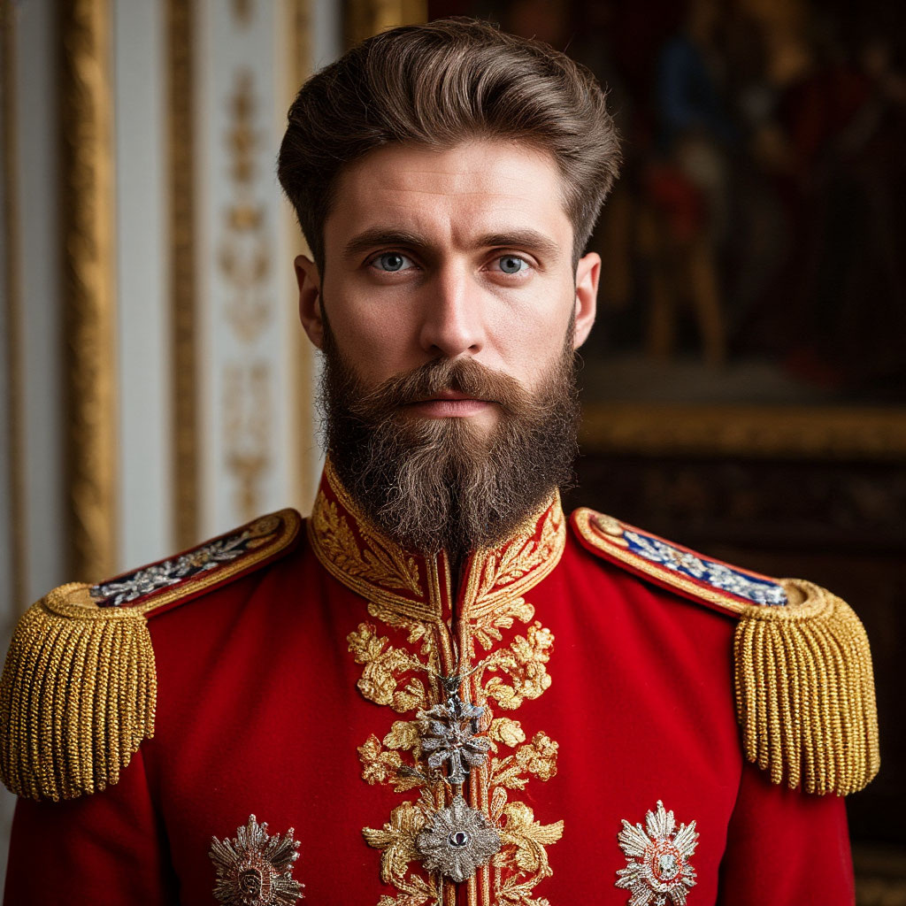 Николай на службе