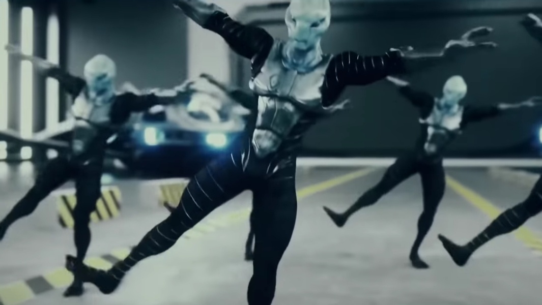 Скриншот из клипа SHAMANa «Я русский»