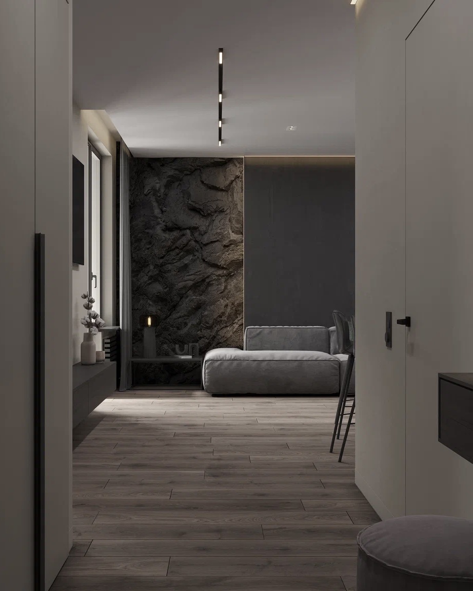 Каменная стена для проекта 