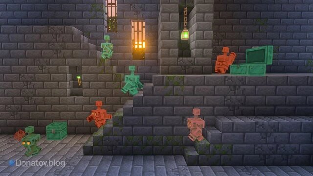    Медный голем в Minecraft