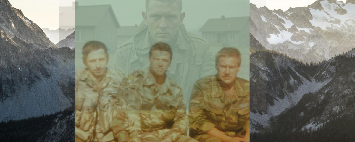 Коллаж сделан автором. он в центре в нижнем ряду. А вверху, вероятно так и выглядел герой моего рассказа - безвестный мне капитан