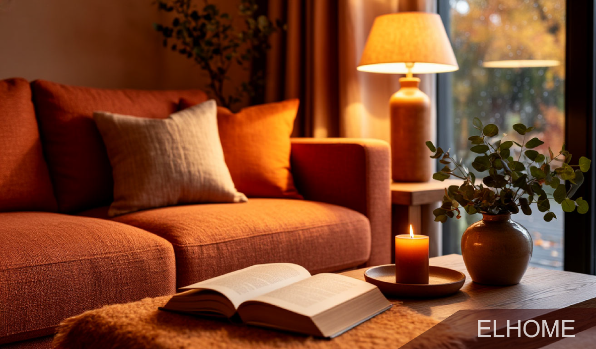 Осенний уют создается деталями: теплым светом, натуральными текстурами и спокойными осенними оттенками. Это просто, даже если ремонт давно позади.