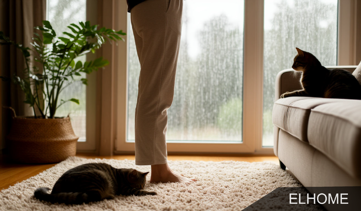 Теплый пол — это не всегда стройка и пыль. Современные решения — это стильные коврики с подогревом и высокие мягкие ковры, которые дарят тепло и уют без лишних хлопот.