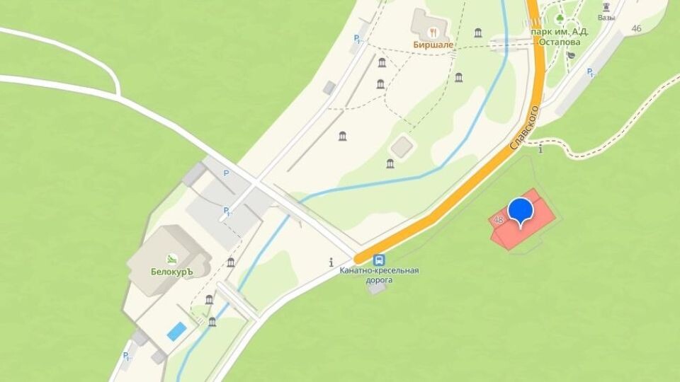    Долгострой в Белокурихе. Источник: скрин с карты 2GIS