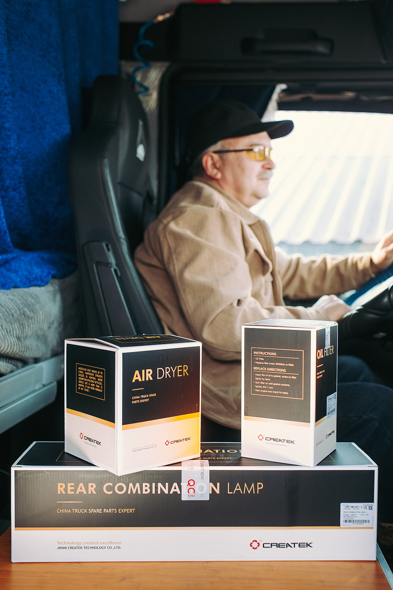 Для китайских грузовиков оптимальным решением станут запасные части и комплектующие бренда CREATEK