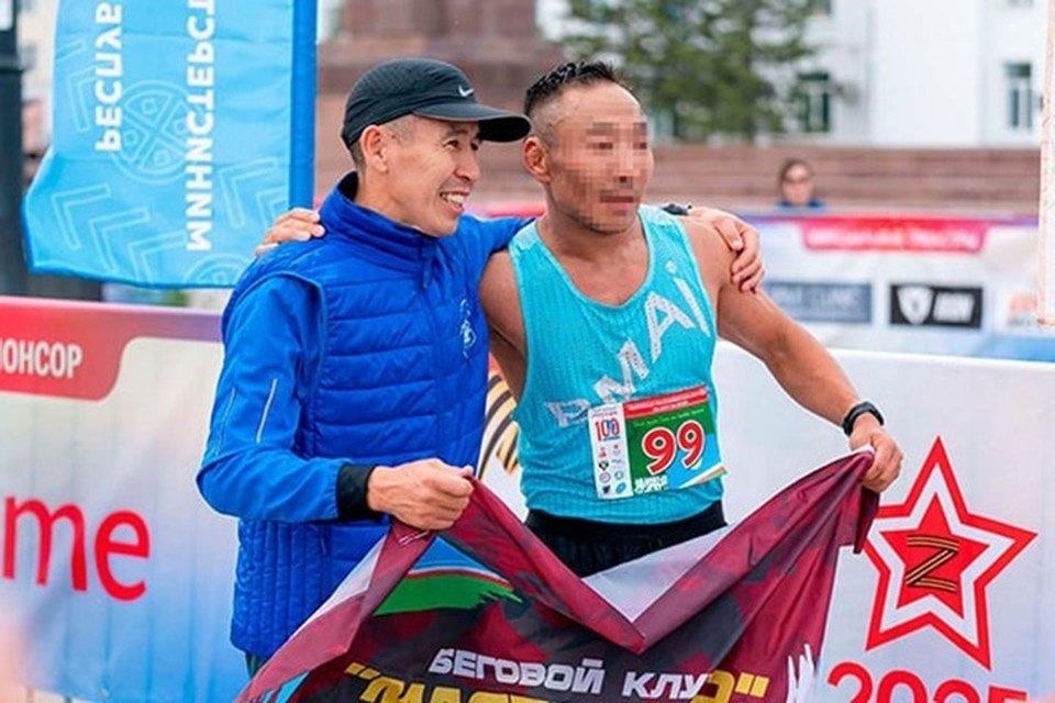    Росгвардеец пробежал 100 километров за 7,5 часа на марафоне в Якутии. Фото: Росгвардия Восточного округа РФ