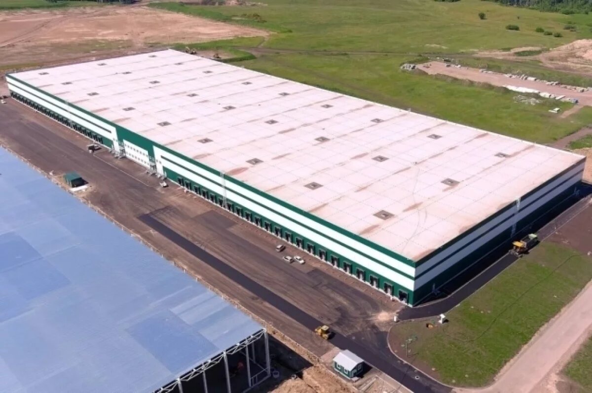    Маркетплейс арендовал огромный строящийся склад под Красноярском