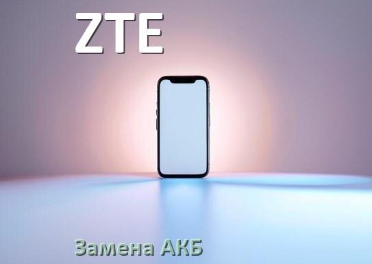 
Как у телефона ZTE заменить аккумулятор и поменять батарею