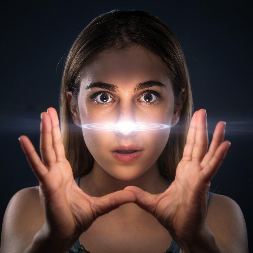 Биопсихокинез. Иллюстрация сгенерирована нейросетью