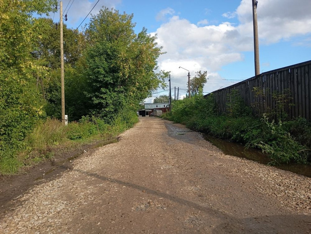    В Слободе Симоновская привели в порядок разбитые дороги