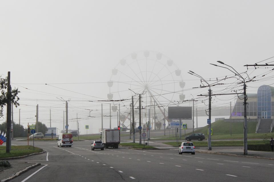    Туман в Барнауле. Источник: Евгения Кочеткова/"Толк"