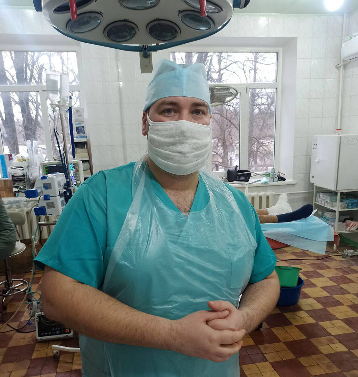 Вадим Горбунов вот уже почти три года оперирует в госпитале в зоне СВОФото: © из личного архива Вадима Горбунова