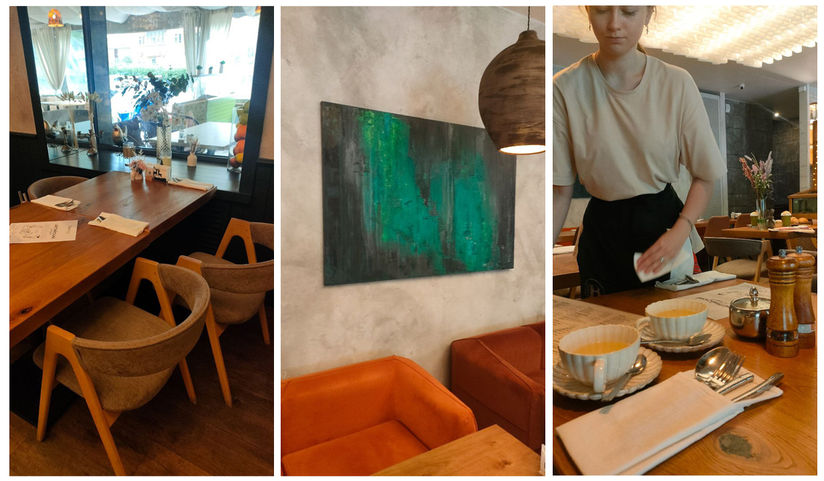 Что-то в интерьере долно напоминать горы. Но вот что?