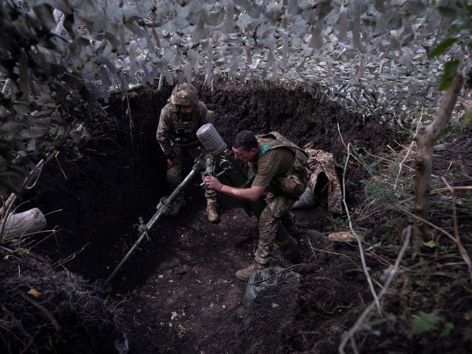    ТАСС: Боевики десантной бригады ВСУ попали в окружение под Садками REUTERS