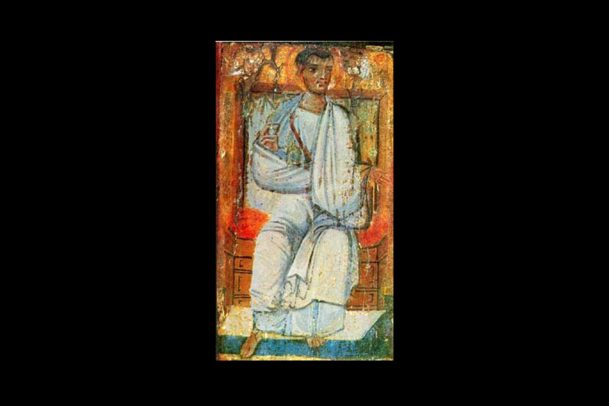 Апостол Фаддей, фрагмент иконы. Фото: Wikipedia/Public Domain