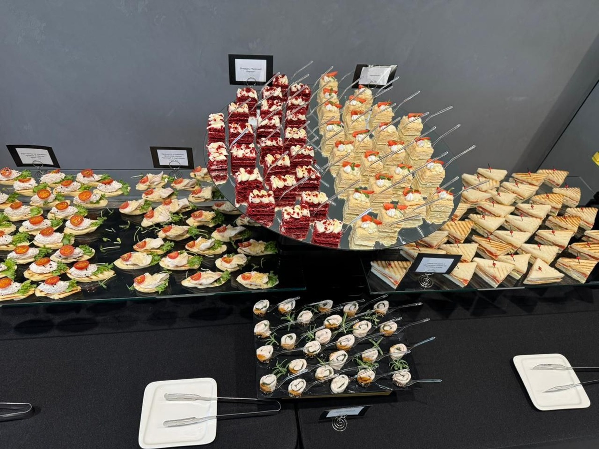 Кейтеринговое меню: фуршеты, банкеты, кофе-брейки