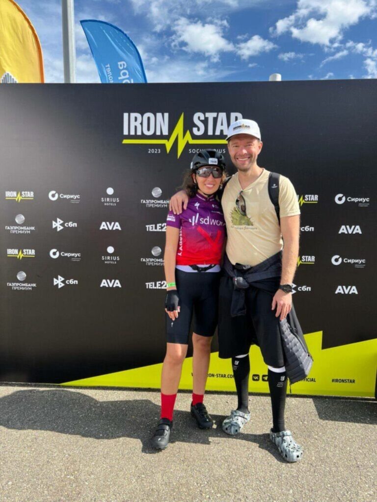 Яна Вихарева и ее муж Алексей Вихарев