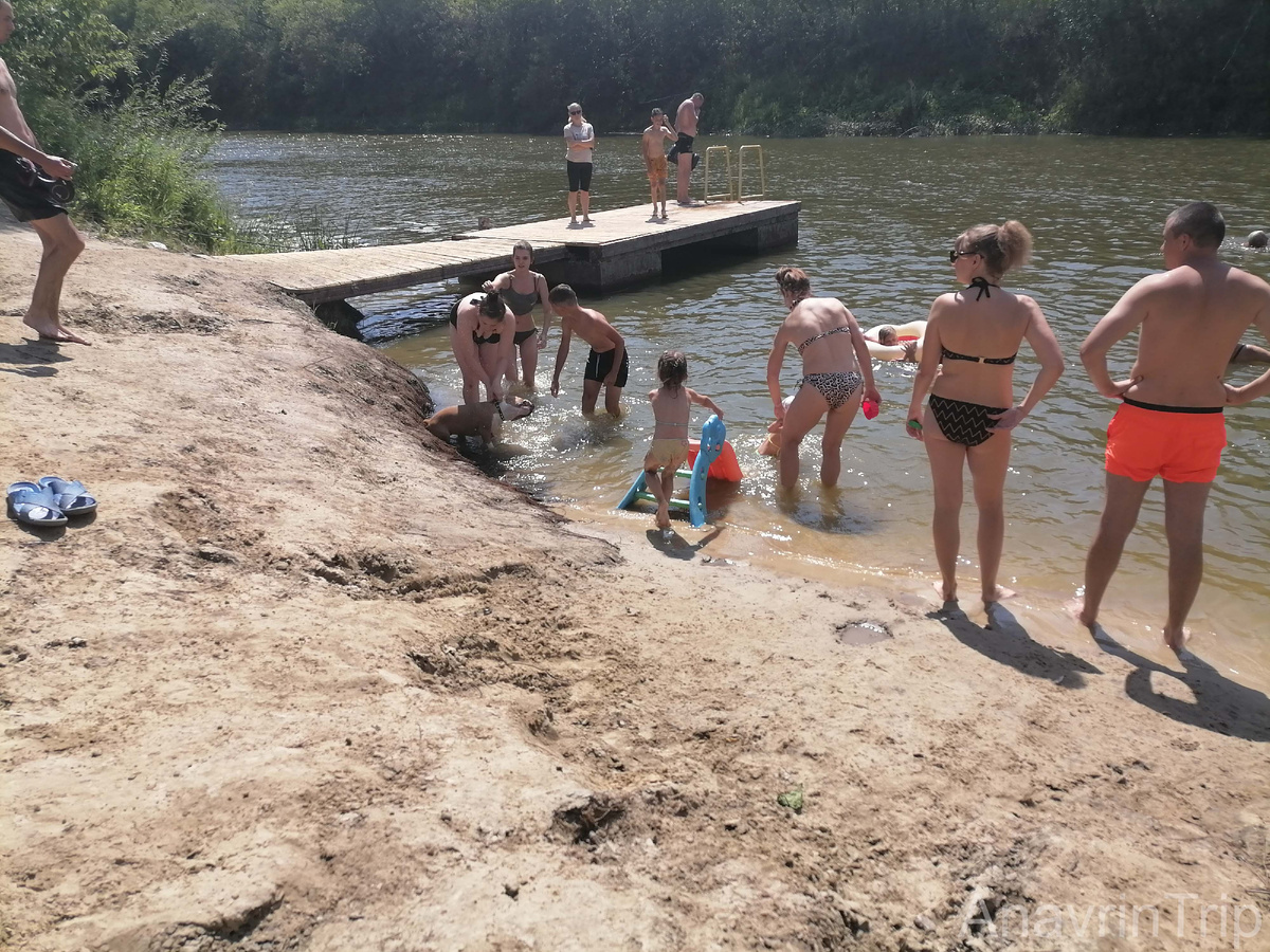 Сельский пляж