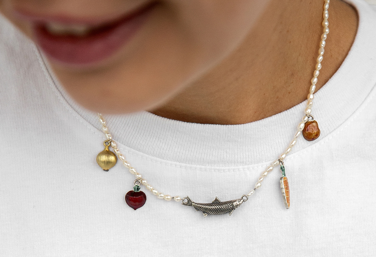 Ожерелье «Селёдка под шубой».