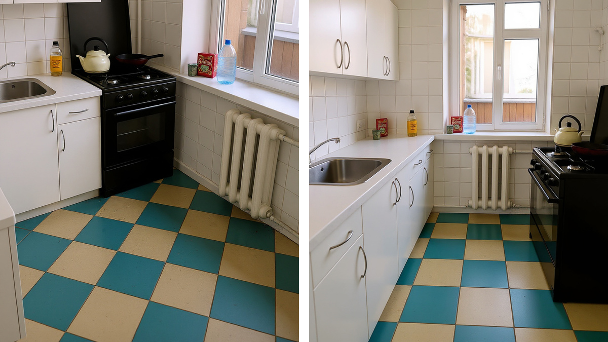 "Квадратики" из ПВХ можно встретить и сейчас