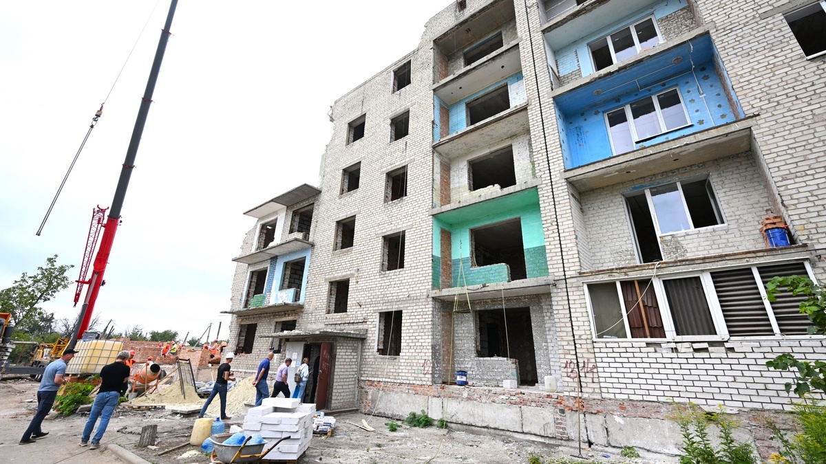    Югра за время шефства над Макеевкой отремонтировала 200 многоквартирников