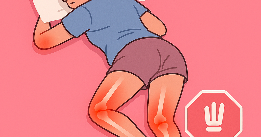 5 ошибок при сне, которые разрушают суставы и кости