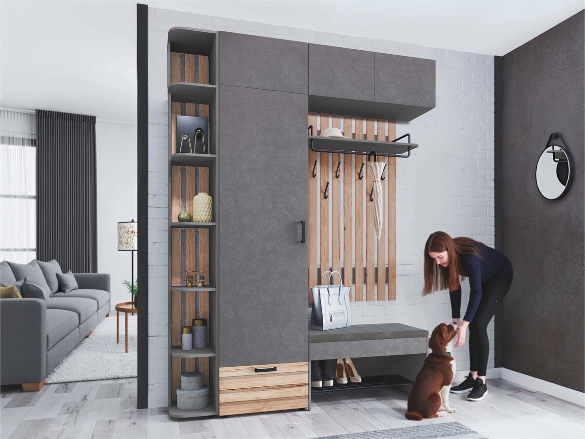 Прихожая «Денвер 401» от «DaVita-мебель»