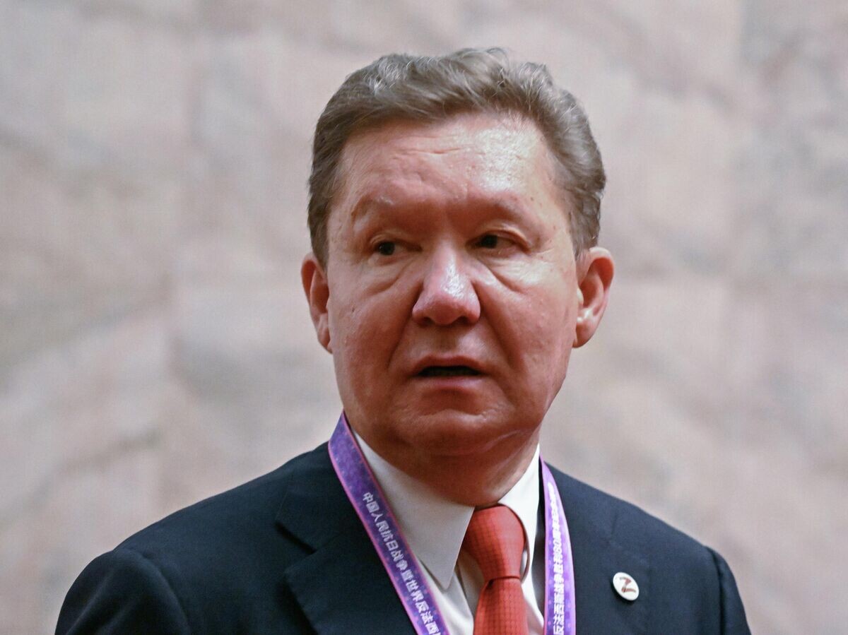    Председатель правления ПАО "Газпром" Алексей Миллер © РИА Новости / Сергей Бобылев