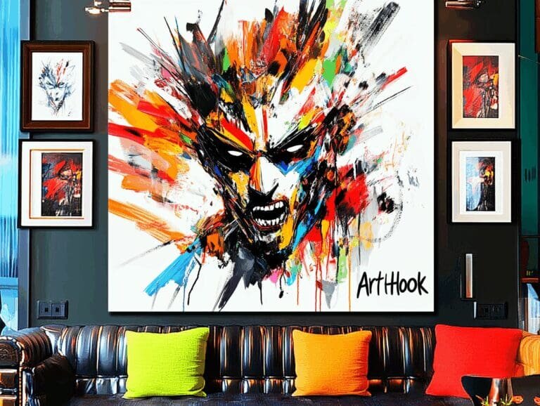    Оформление стен картинами: как превратить нишу в уникальную арт-галерею вашего дома Art-Hook.Ru