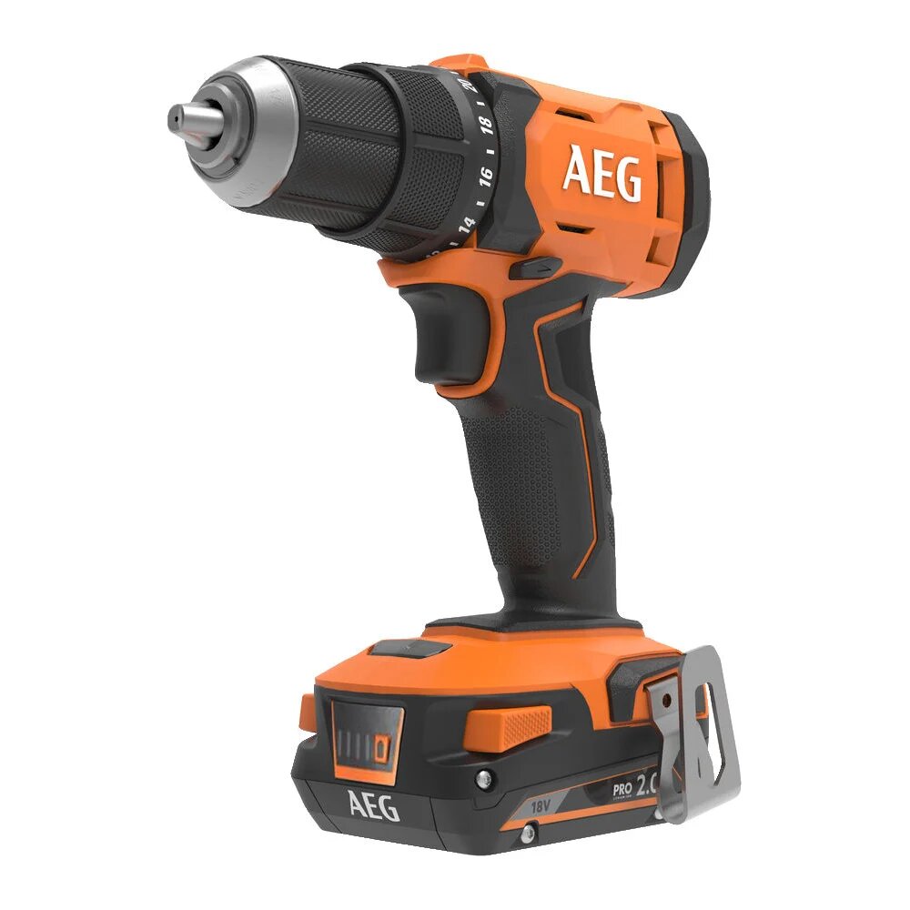 Не знаю, как производитель добивается этого эффекта, но выглядит AEG BS18G4-202C действительно профессионально и круто