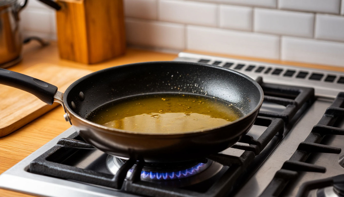    Не спешу выливать растительное масло сразу после жарки - вот что с ним делаю