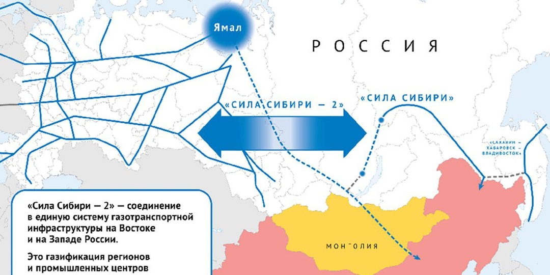 С Китаем согласовали строительство газопровода "Сила Сибири-2". В Восточной Сибири все же появится магистральный газ