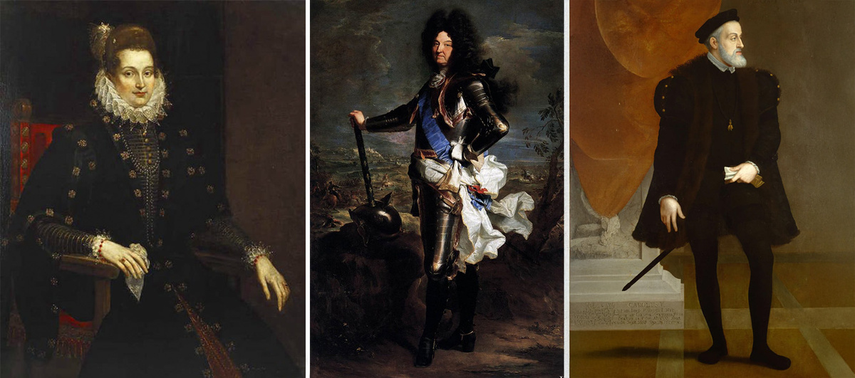 Портрет аристократки / Портрет Людовика XIV / Портрет Карла V