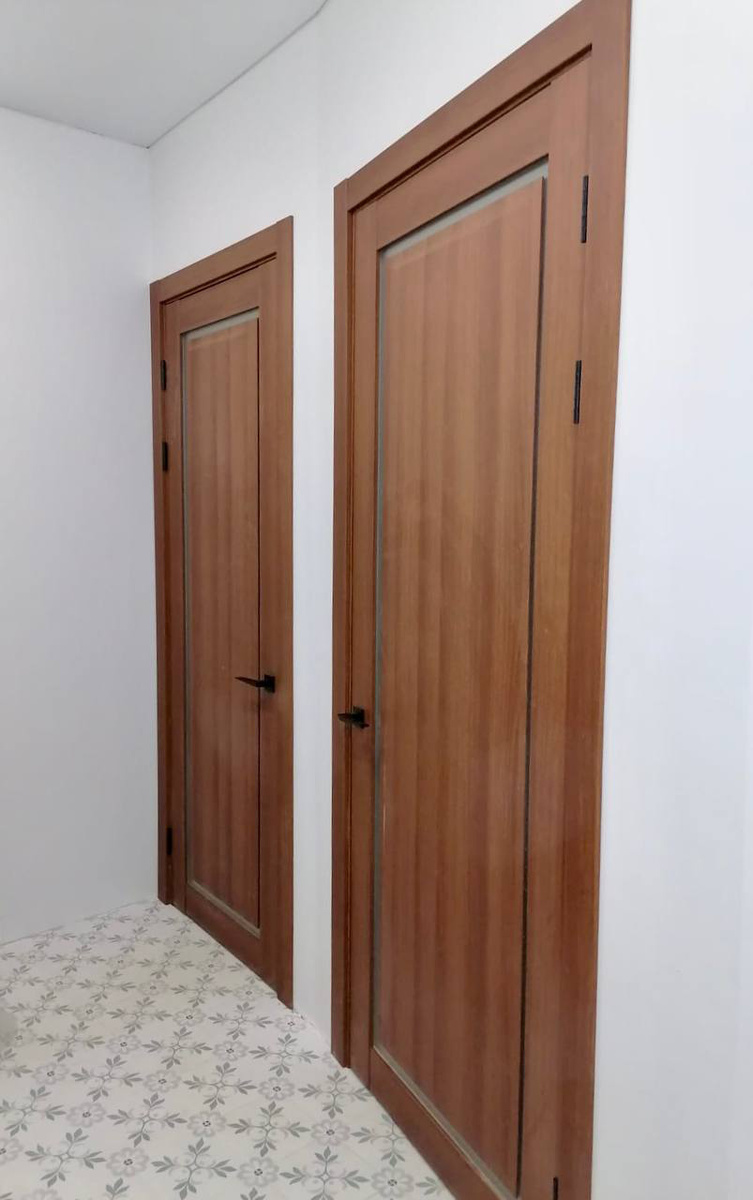 Межкомнатная дверь Molle 6 в цвете орех