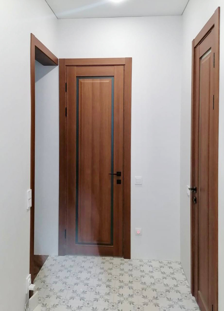 Межкомнатная дверь Molle 6 в цвете орех