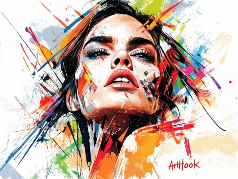    Оригинальный подарок женщине: как портрет станет символом вашей любви и заботы Art-Hook.Ru